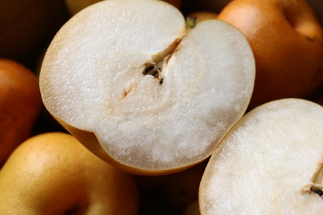 サンクトガーレン「和梨のヴァイツェン」を2021年10月5日(火)より数量限定発売。傷梨、天候不順による蜜症の梨をビールに活用。のサブ画像2_蜜症の梨