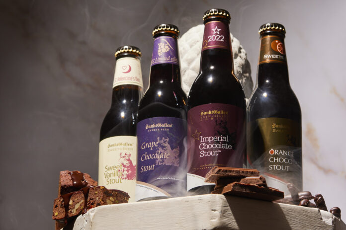 サンクトガーレン、チョコレートビール4種を2022年1月11日より数量限定発売。2022年の限定フレーバーは赤ワイン醸造用黒ブドウ“マスカット・ベーリーA”。バレンタインギフトにも。のメイン画像