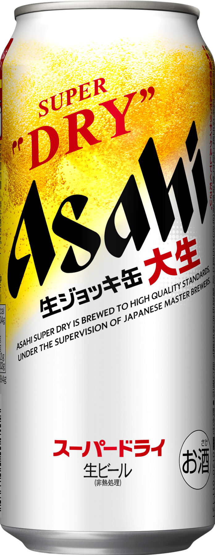 『アサヒスーパードライ 生ジョッキ缶大生』（缶485ml） 10月25日発売のメイン画像