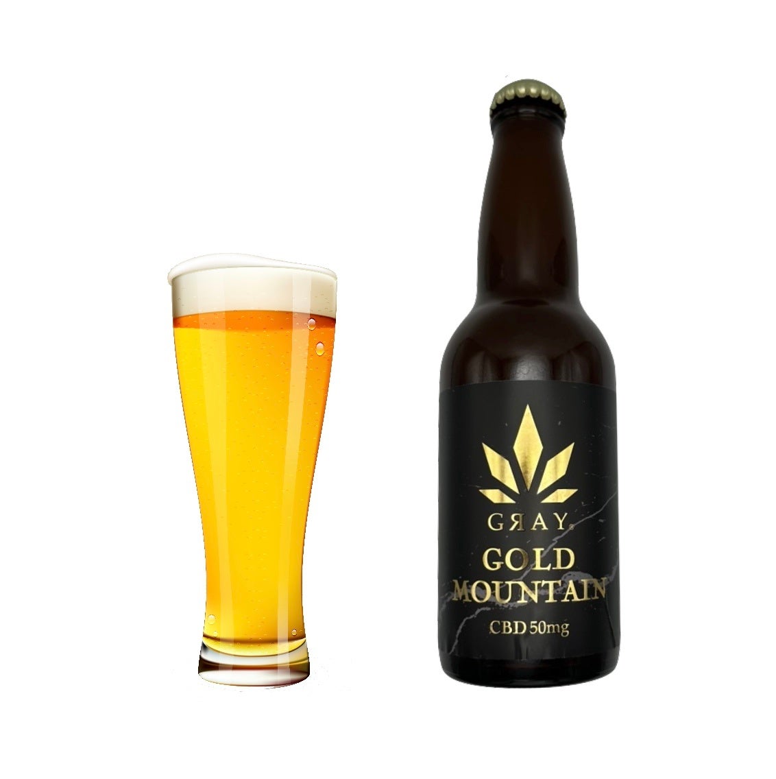 新CBDブランドビール『GRAY GOLD MOUNTAIN（グレイゴールドマウンテン）』 2023年3月30日（木）販売開始！のサブ画像1