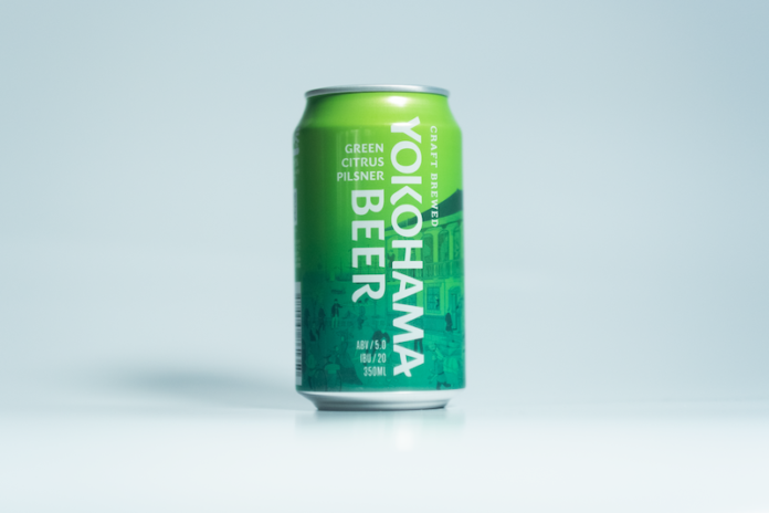 「横浜ビール」より、缶ビール第4弾『グリーンシトラスピルスナー』2023年8月1日(火)新発売。初回20,000缶出荷！のメイン画像