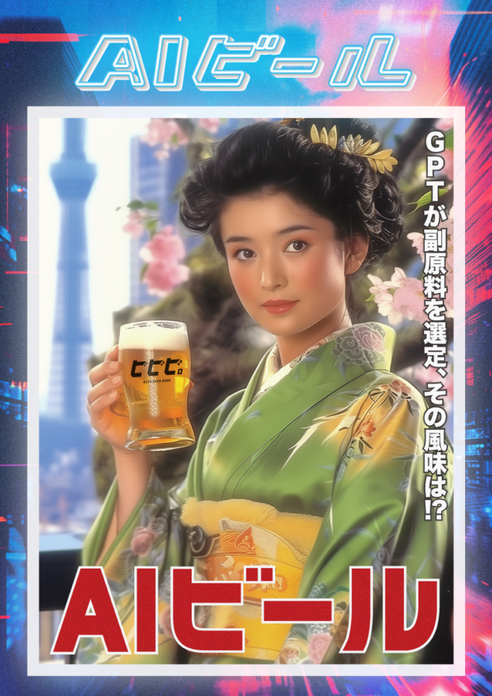 AI考案のクラフトビール「AIビール」が4月9日より代官山「ビビビ。」で販売開始のメイン画像