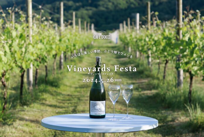 ぶどう畑の中でワインを楽しむ「ヴィンヤーズフェスタ2024」を5月26日に開催のメイン画像