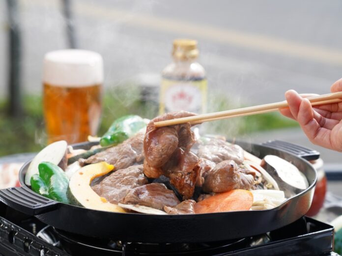 空の下で楽しむバーベキュー食べ飲み放題「広島三越ライオンビヤガーデン」５月１日オープン！のメイン画像