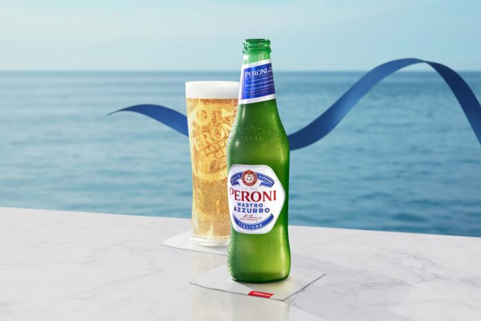 【シェラトン都ホテル大阪】カフェ＆グルメショップ カフェベル　オープン以来初 アルコール提供開始　期間限定で「ペローニ ナストロアズーロ」を特別料金で提供のメイン画像