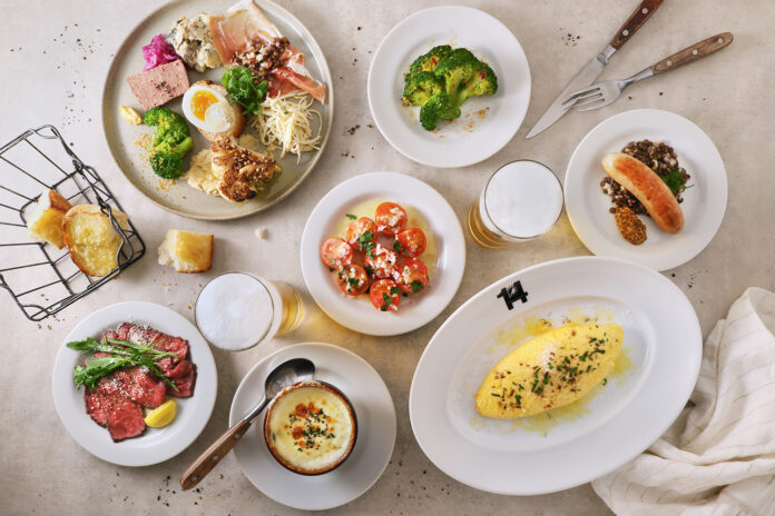 大手町「東京ビアホール＆ビアテラス 14（イチヨン）」にて、2月9日よりグランドメニューを刷新。料理も楽しめるビアホールへ。のメイン画像