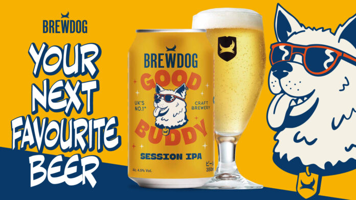 英国№1クラフトビールブランドBREWDOG、日本限定の新たな旗艦品「GOOD BUDDY」誕生。4月14日㈫より全国発売！のメイン画像