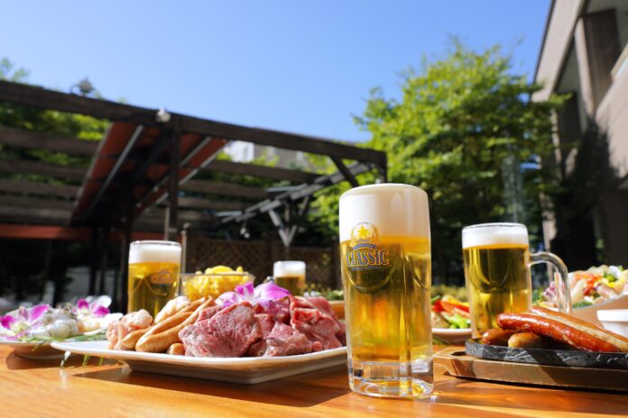 札幌の夏、ホテルのガーデンテラスで過ごす特別なひととき。初登場イタリア産含む8種類のビールをセルフで楽しむ贅沢ビアガーデンが2026年6月13日スタート！のメイン画像